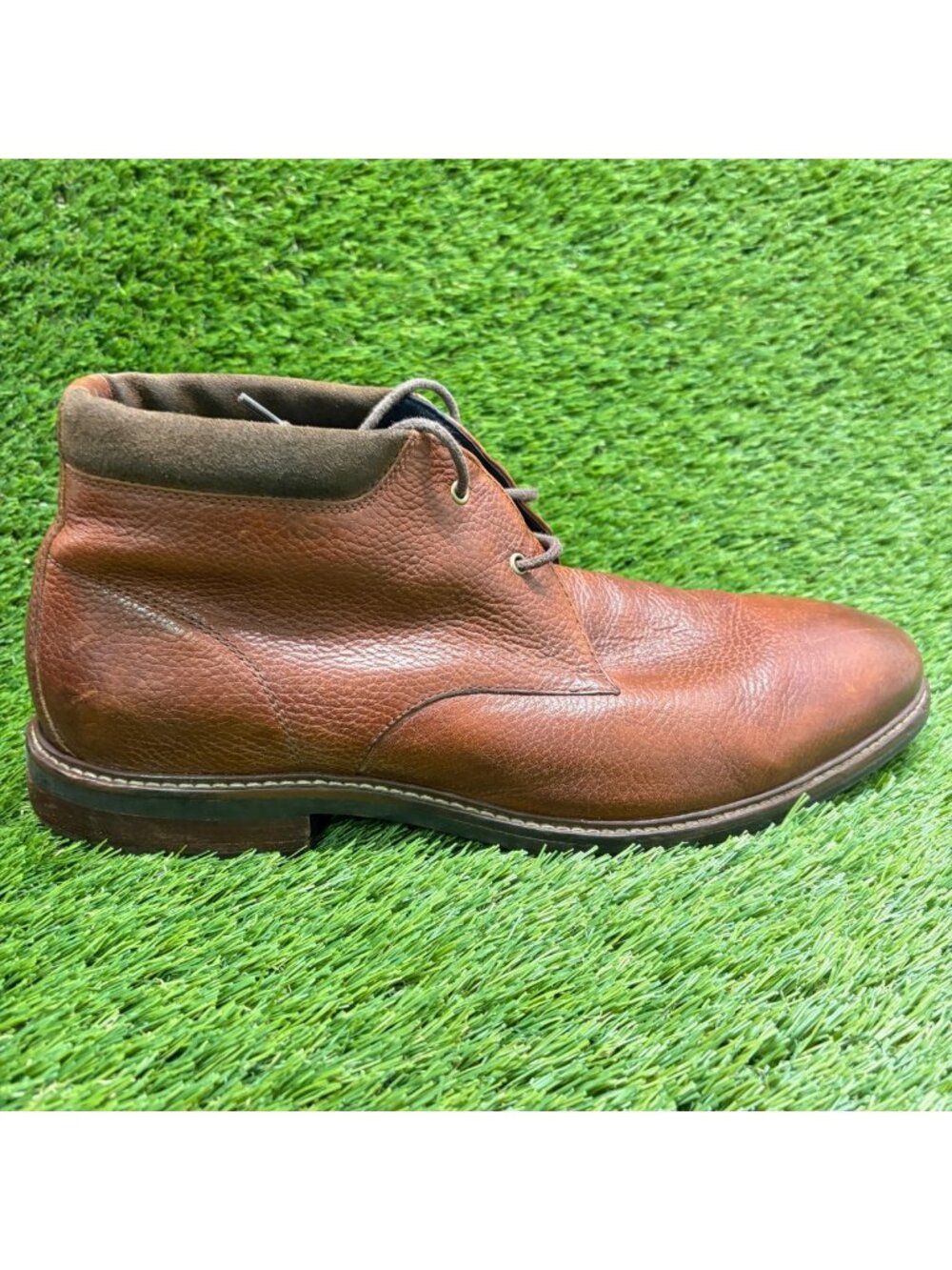 Cole Haan Watson Chukka II Mens Size 13 Brown Classic Leather Lace Up Boots